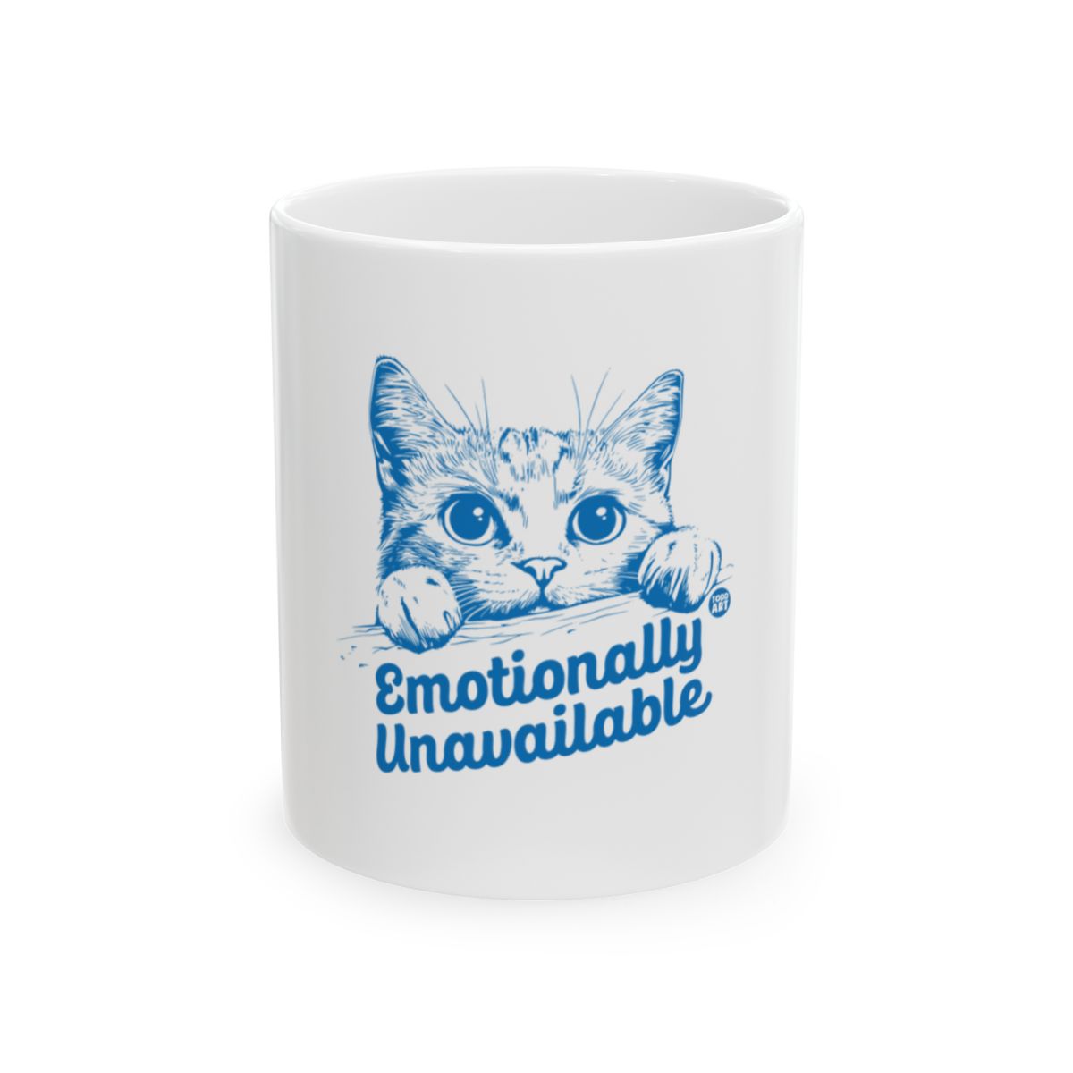 Emotionally Unavailable Cat Lover Mug for Everyday Use