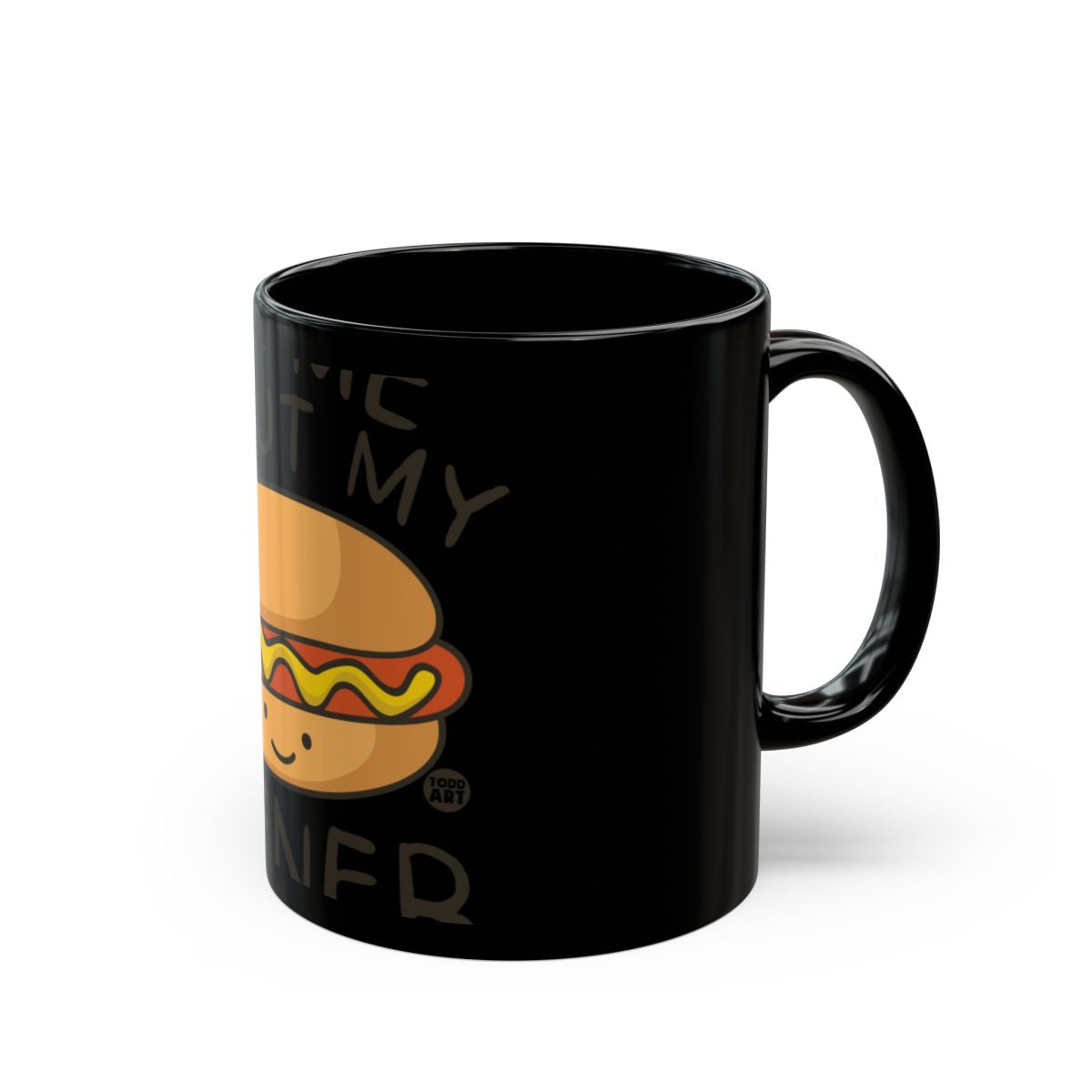 Cute Burger Illustration Mug for Your Hot Beverage