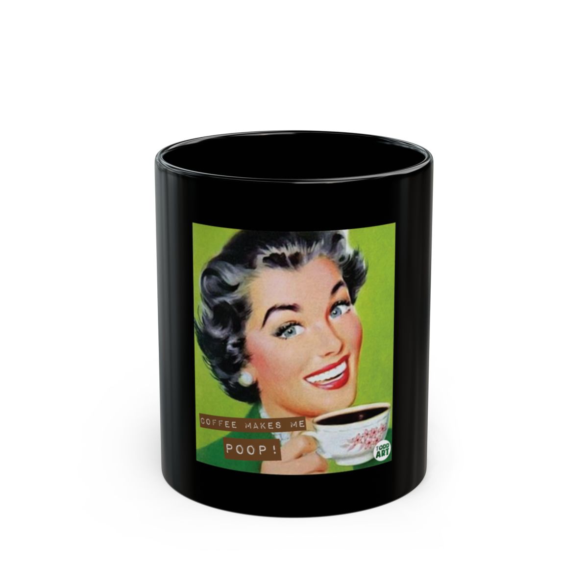 Coffee Makes Me Poop Hilarious Novelty Mug