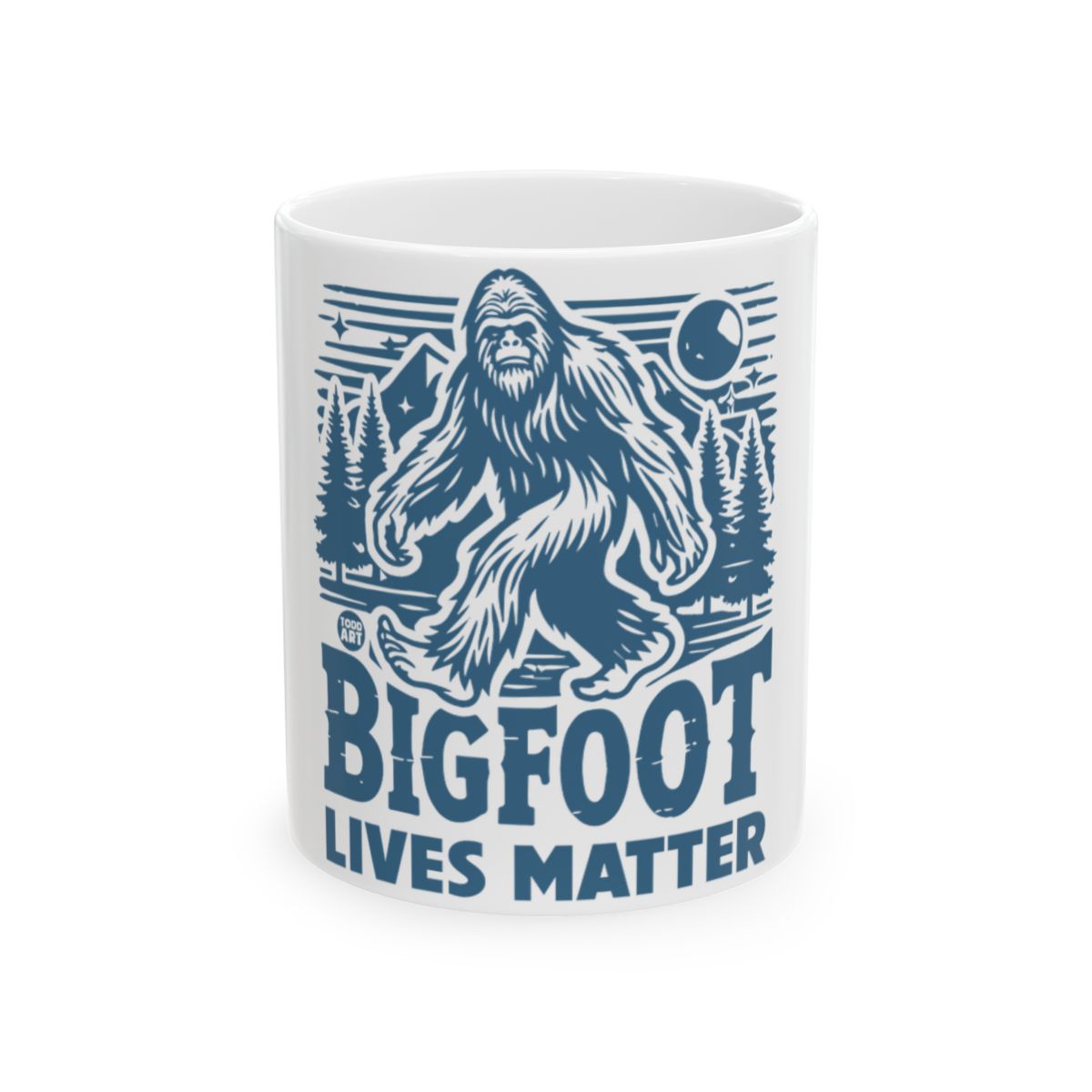 Bigfoot Lives Matter Coffee Mug for Mythical Fans