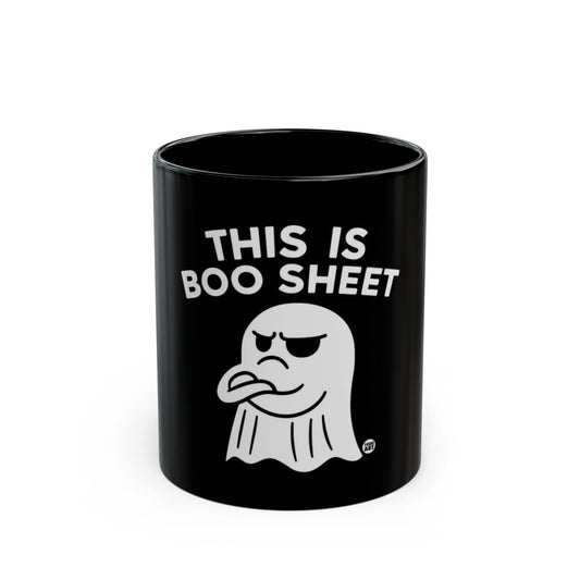 This Is Boo Sheet Halloween Humor Mug for Coffee Lovers
