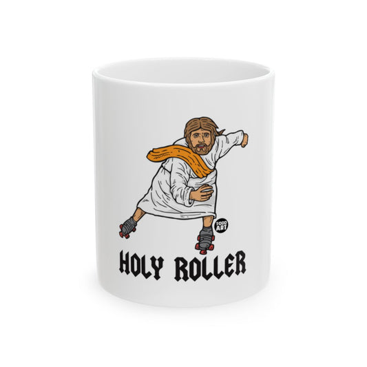 Holy Roller Skating Jesus Design Mug