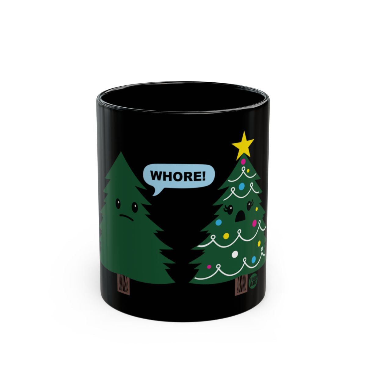 Funny Christmas Tree Holiday Gift Mug for Adults