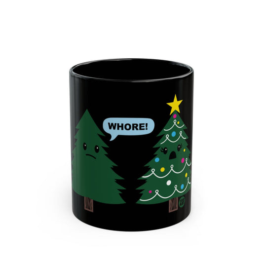 Funny Christmas Tree Holiday Gift Mug for Adults
