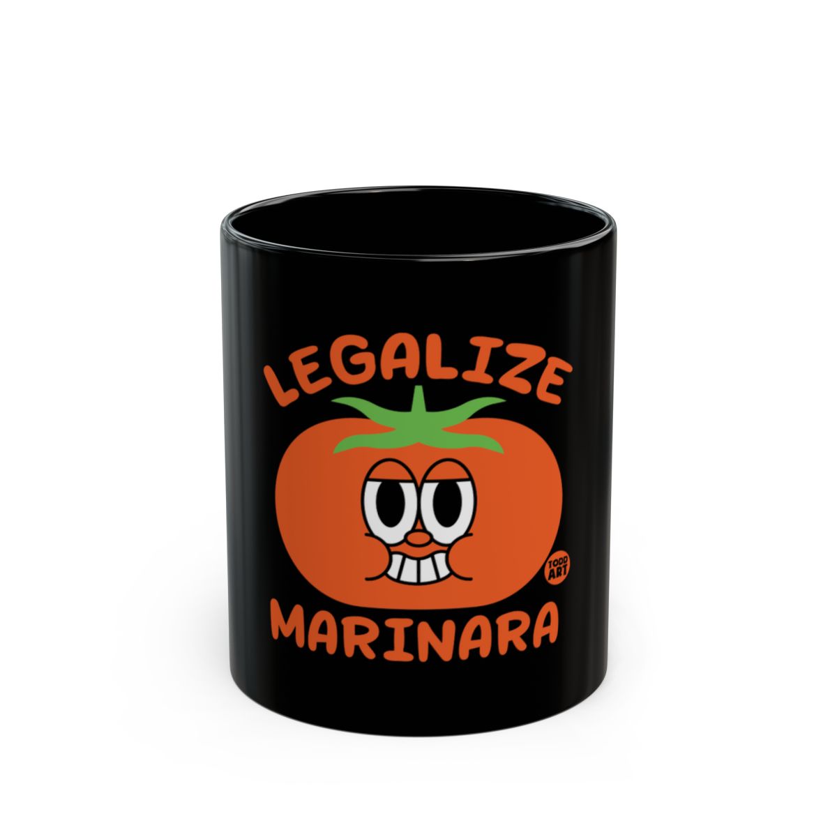 Legalize Marinara Cute Tomato Cartoon Coffee Mug