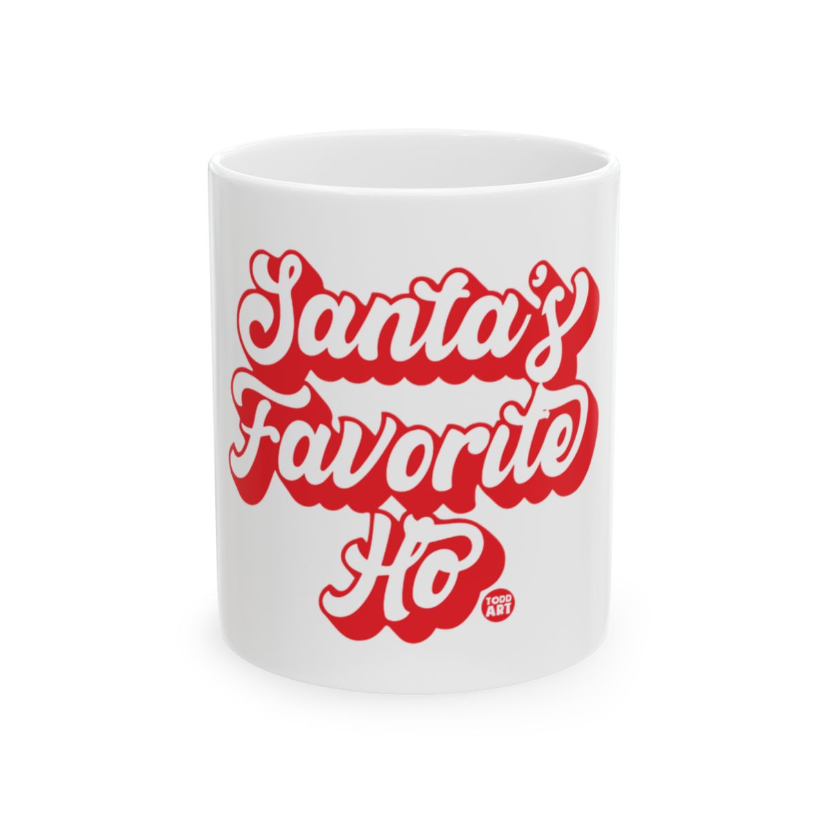 Santa's Favorite Ho Mug Christmas Gift Fun Novelty
