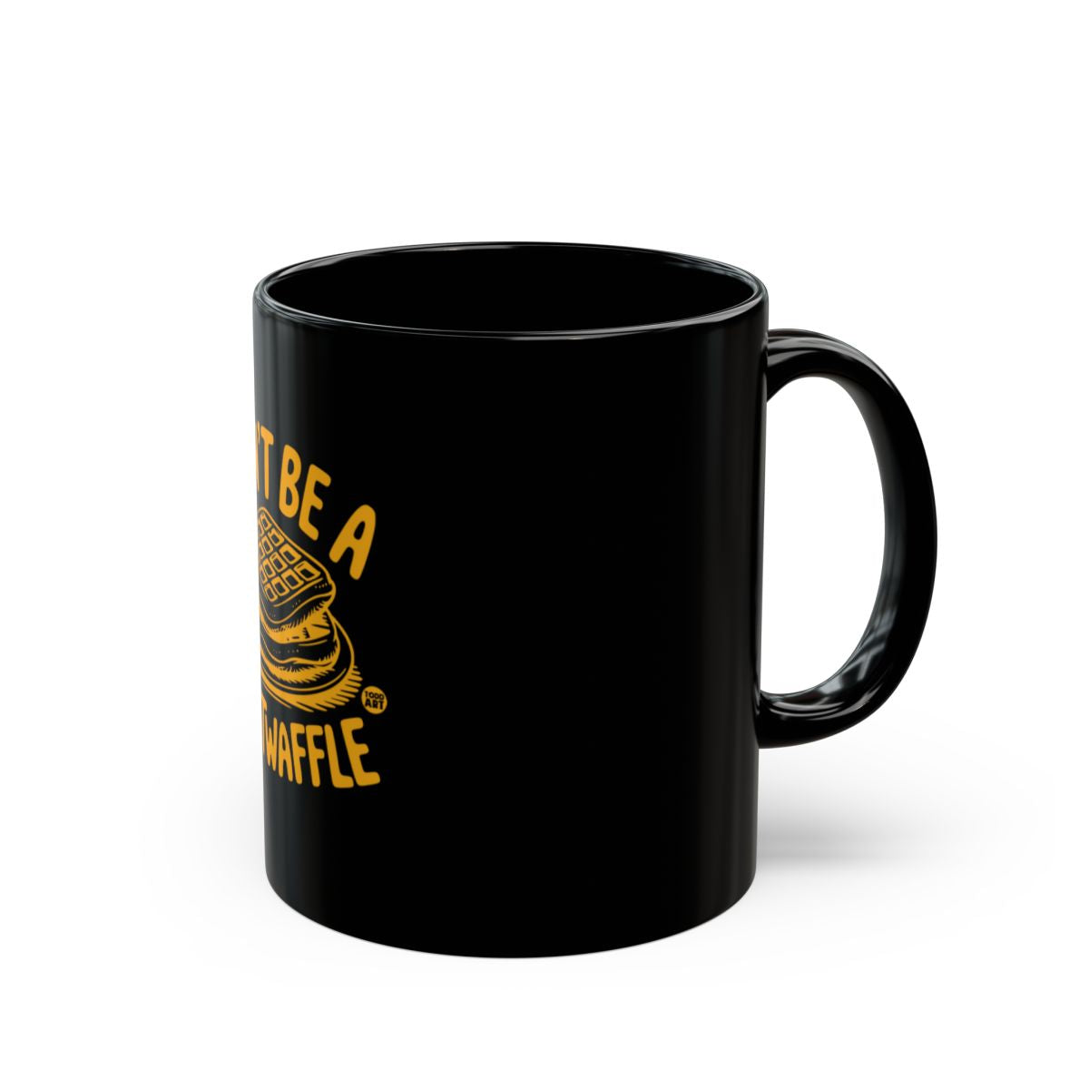 Motivational Waffle Slogan Coffee Mug