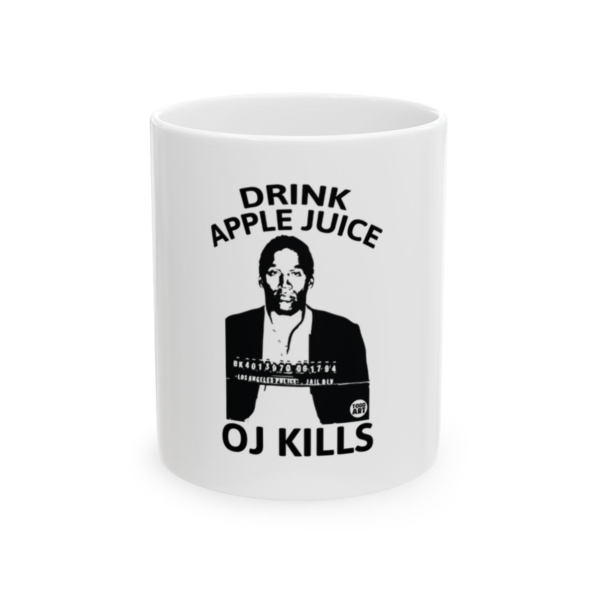 Drink Apple Juice OJ Kills Mug Punchline Cup for Home Use
