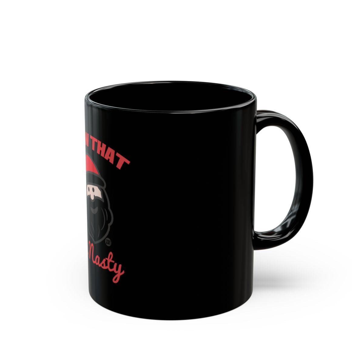 Funny Santa Claus Mug with Naughty Design Mug