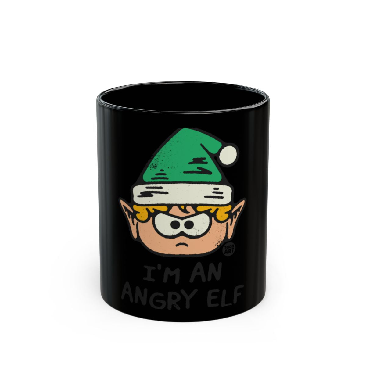 I'm An Angry Elf Sarcastic Christmas Mug