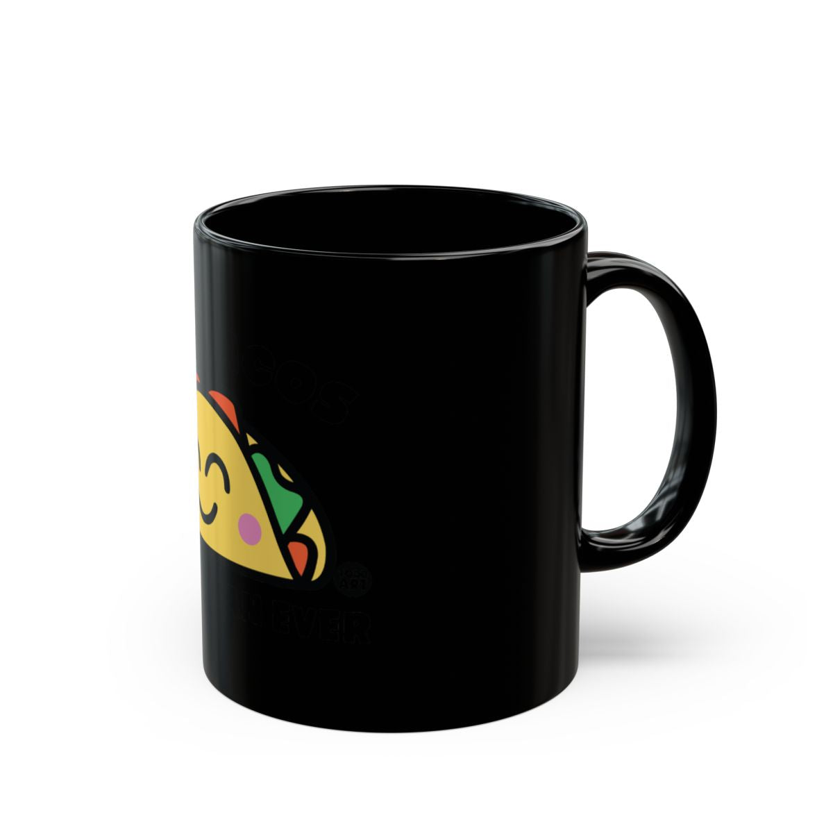 Best Black Coffee Mug with Fun Taco Design