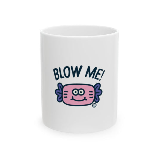 Blow Me Pink Smiley Character Mug Product