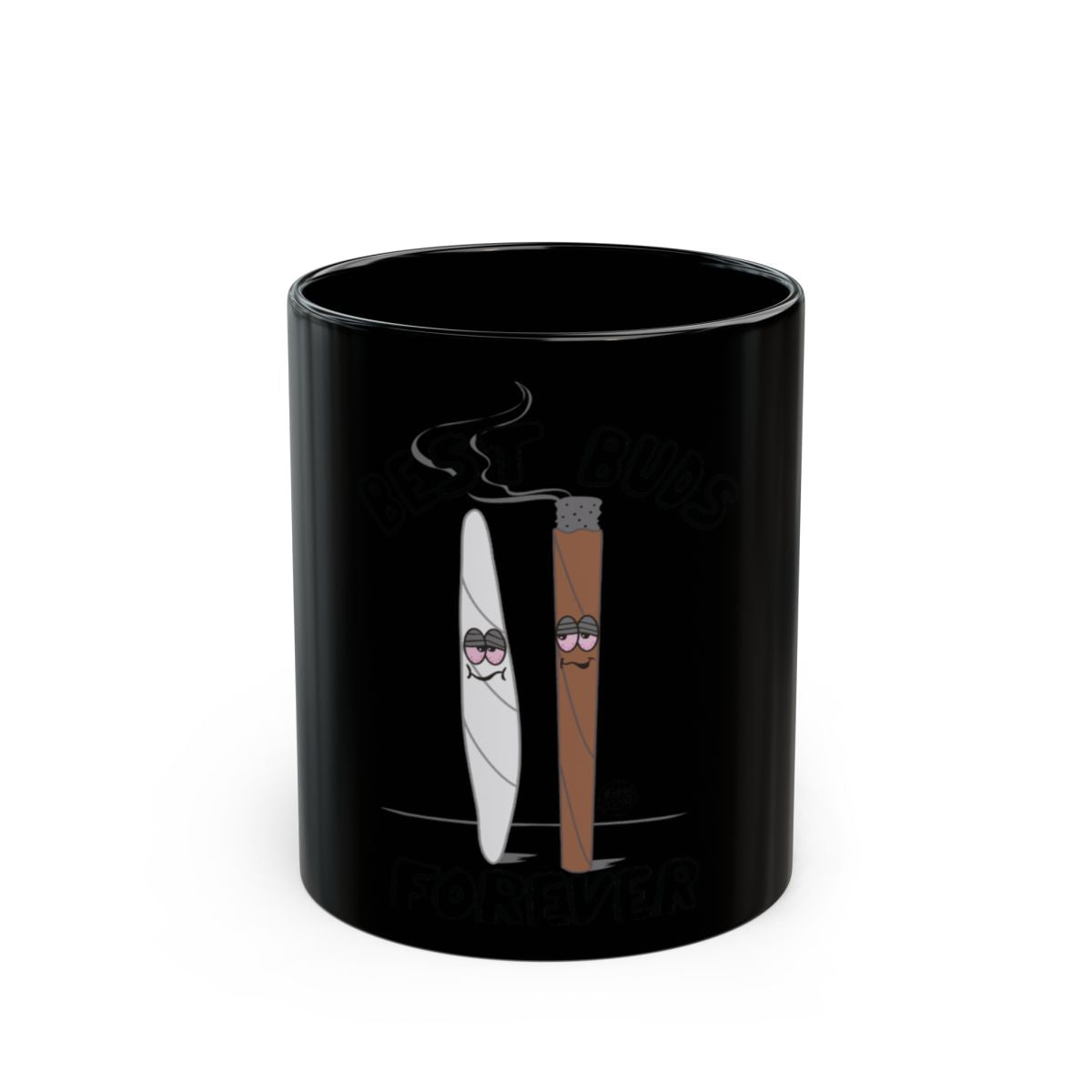 Best Buds Forever Smokey Cup Design Coffee Mug