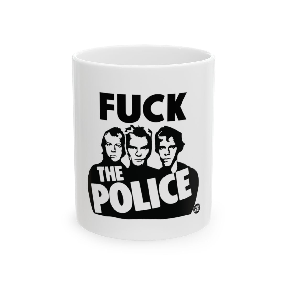 Bold Statement Fuck The Police Mug for Sale