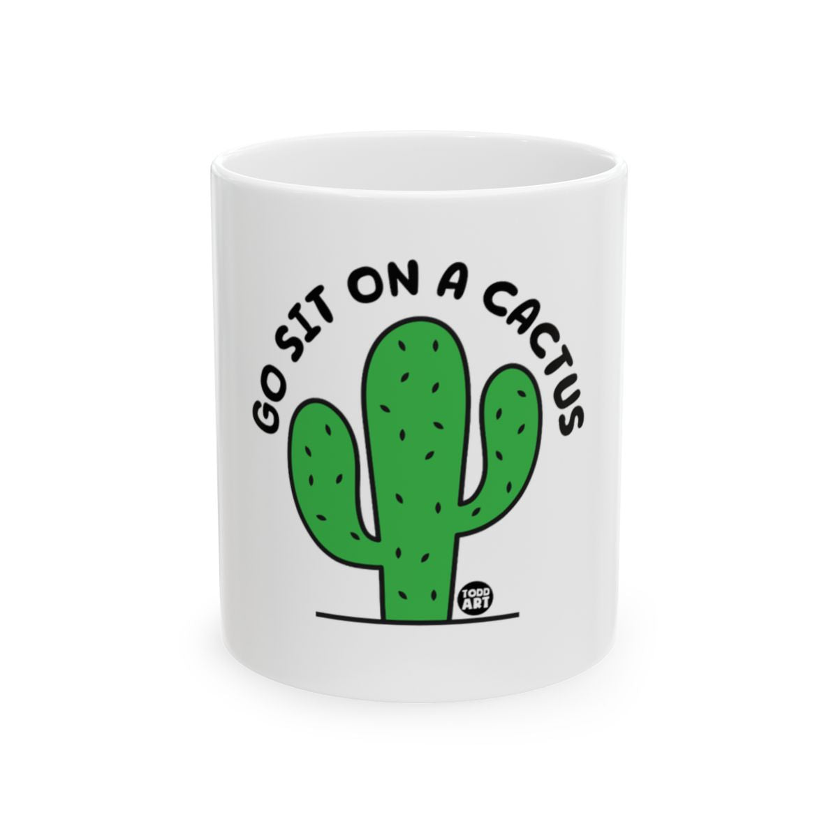 Go Sit On A Cactus Funny Coffee Mug Product